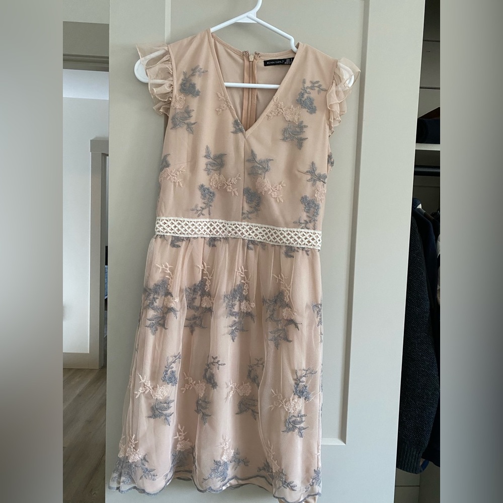 Blacktape Floral Mini Dress